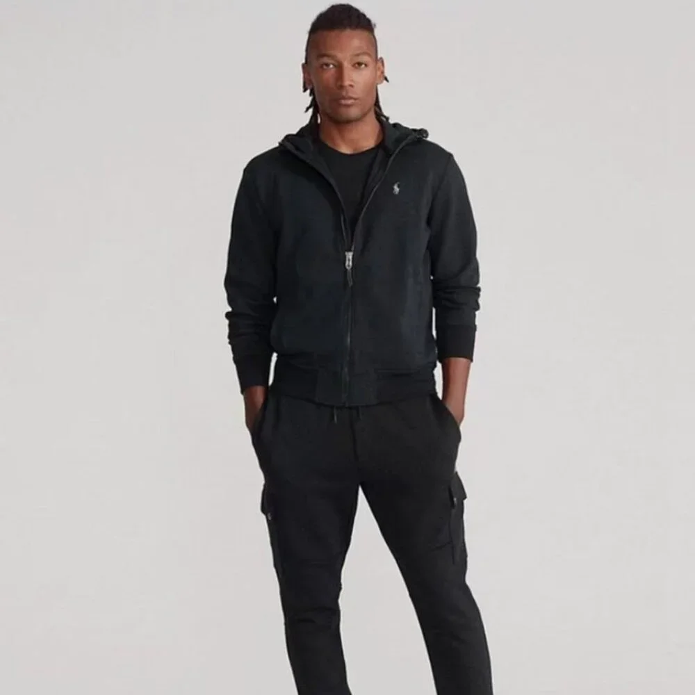 Polo Ralph Lauren Men's Double-Knit Full-Zip Hood - Picture 2 of 14